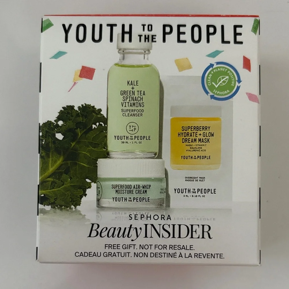 Youth To The People Skincare Sampler Gift Set